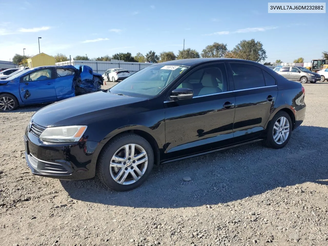 2013 Volkswagen Jetta Tdi VIN: 3VWLL7AJ6DM232882 Lot: 77666184