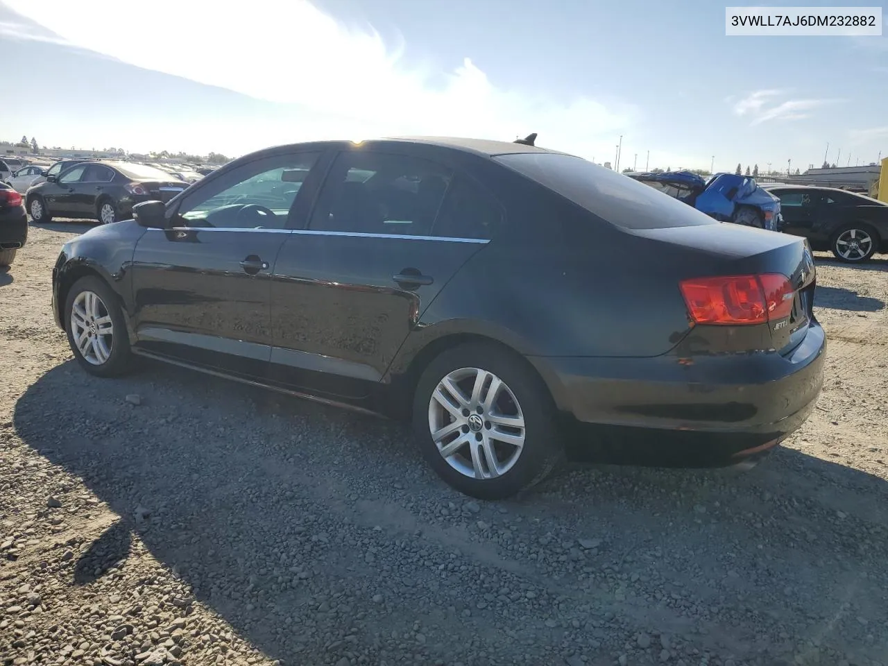 2013 Volkswagen Jetta Tdi VIN: 3VWLL7AJ6DM232882 Lot: 77666184