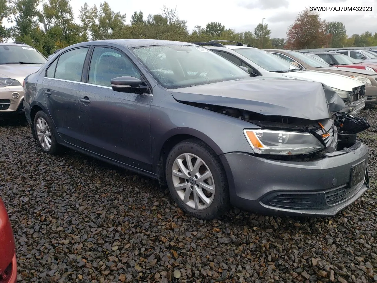 2013 Volkswagen Jetta Se VIN: 3VWDP7AJ7DM432923 Lot: 77692564