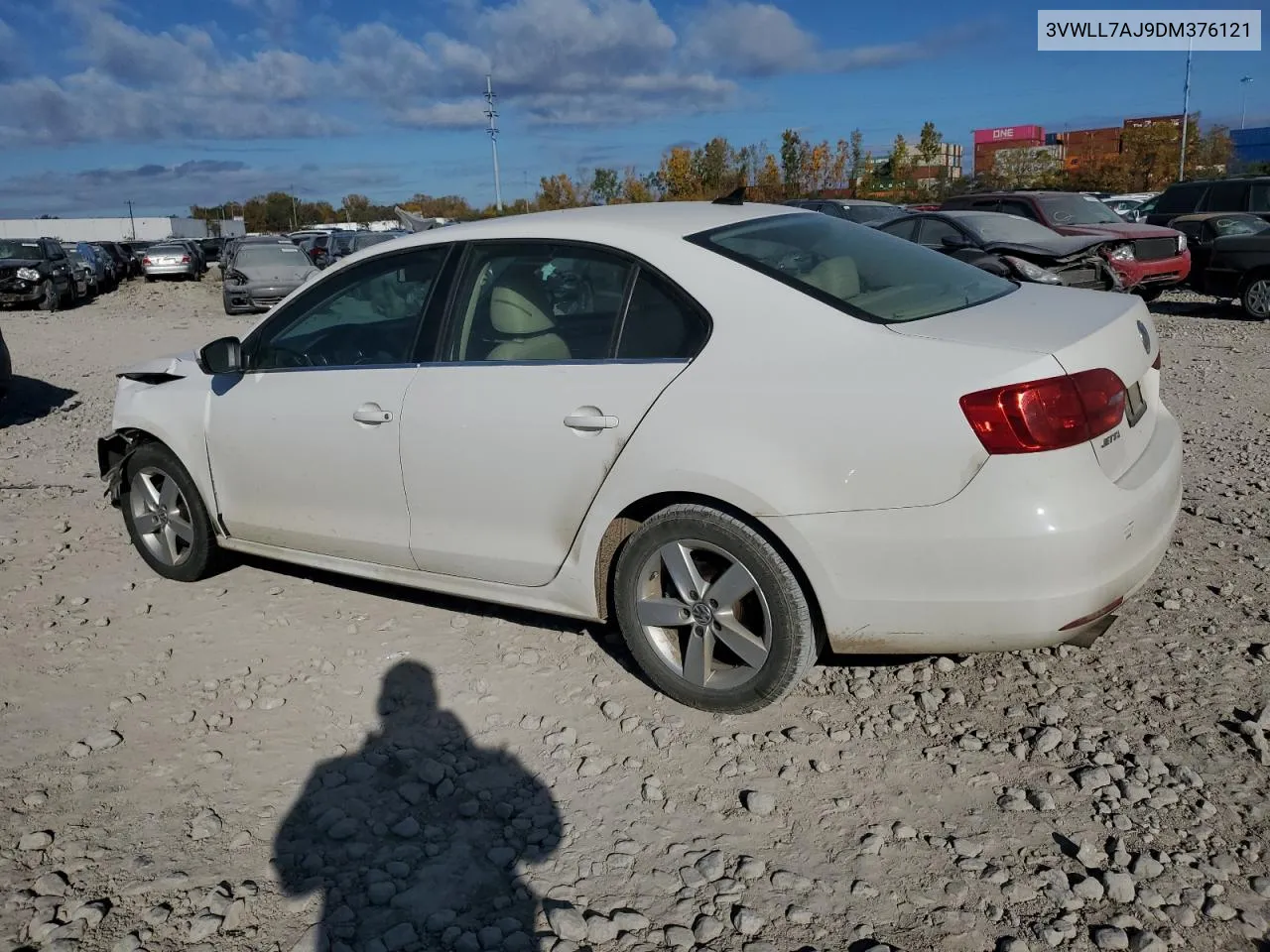 2013 Volkswagen Jetta Tdi VIN: 3VWLL7AJ9DM376121 Lot: 77755574