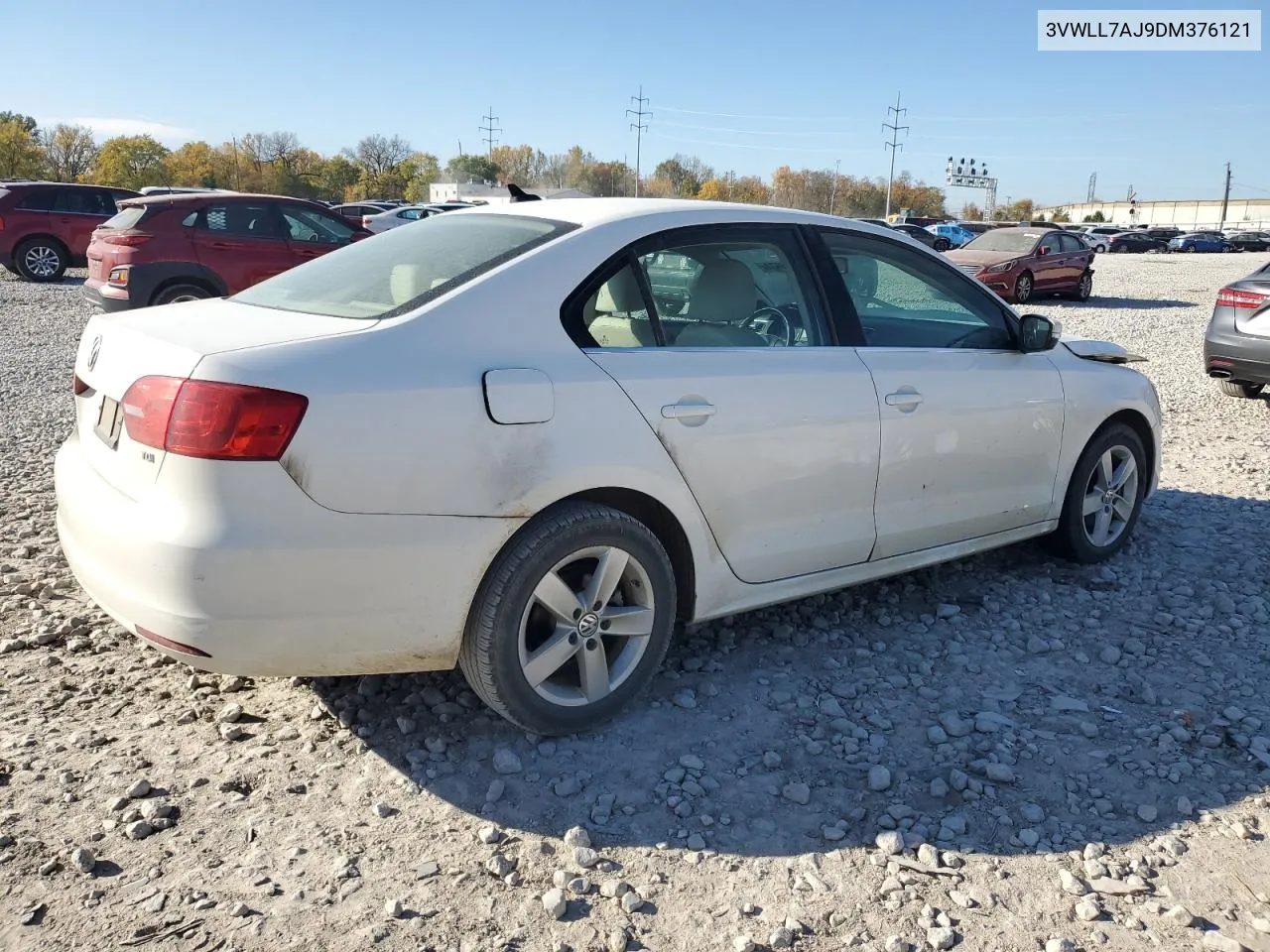 2013 Volkswagen Jetta Tdi VIN: 3VWLL7AJ9DM376121 Lot: 77755574