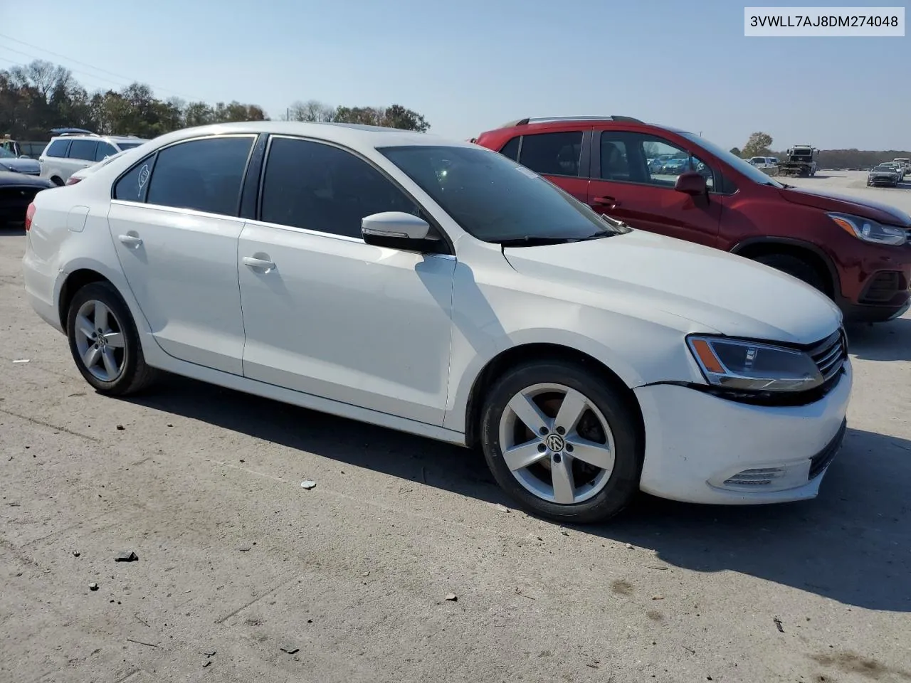 2013 Volkswagen Jetta Tdi VIN: 3VWLL7AJ8DM274048 Lot: 77839734