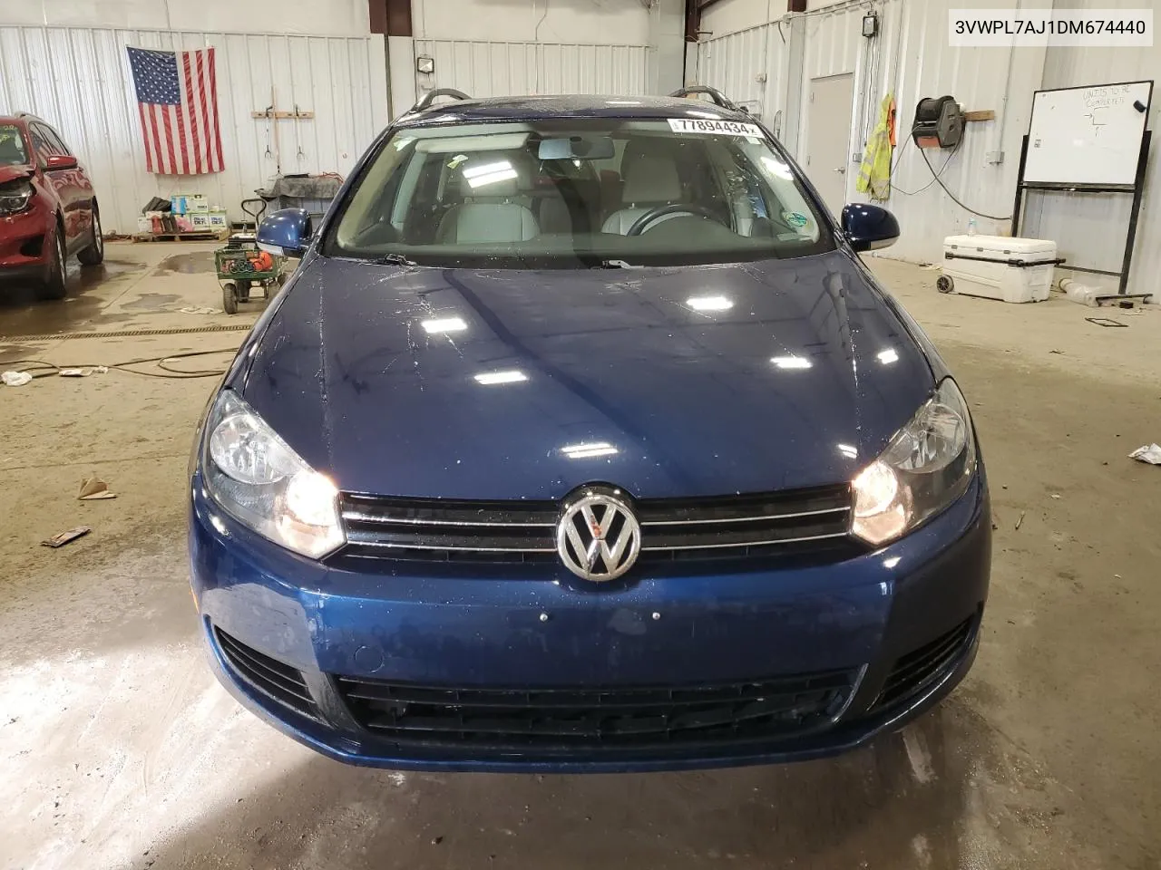 2013 Volkswagen Jetta Tdi VIN: 3VWPL7AJ1DM674440 Lot: 77894434