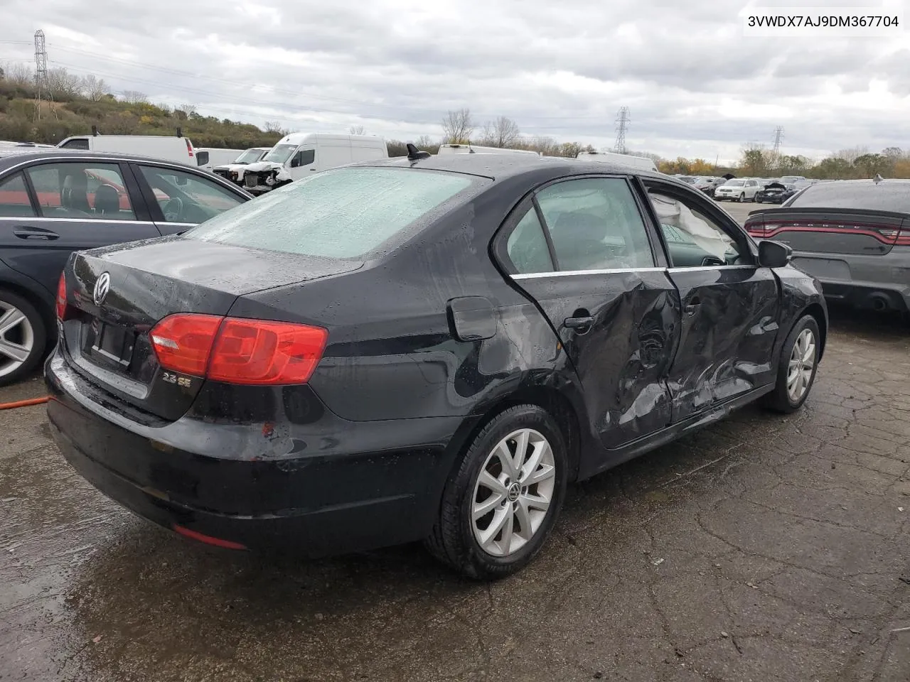 2013 Volkswagen Jetta Se VIN: 3VWDX7AJ9DM367704 Lot: 78082664