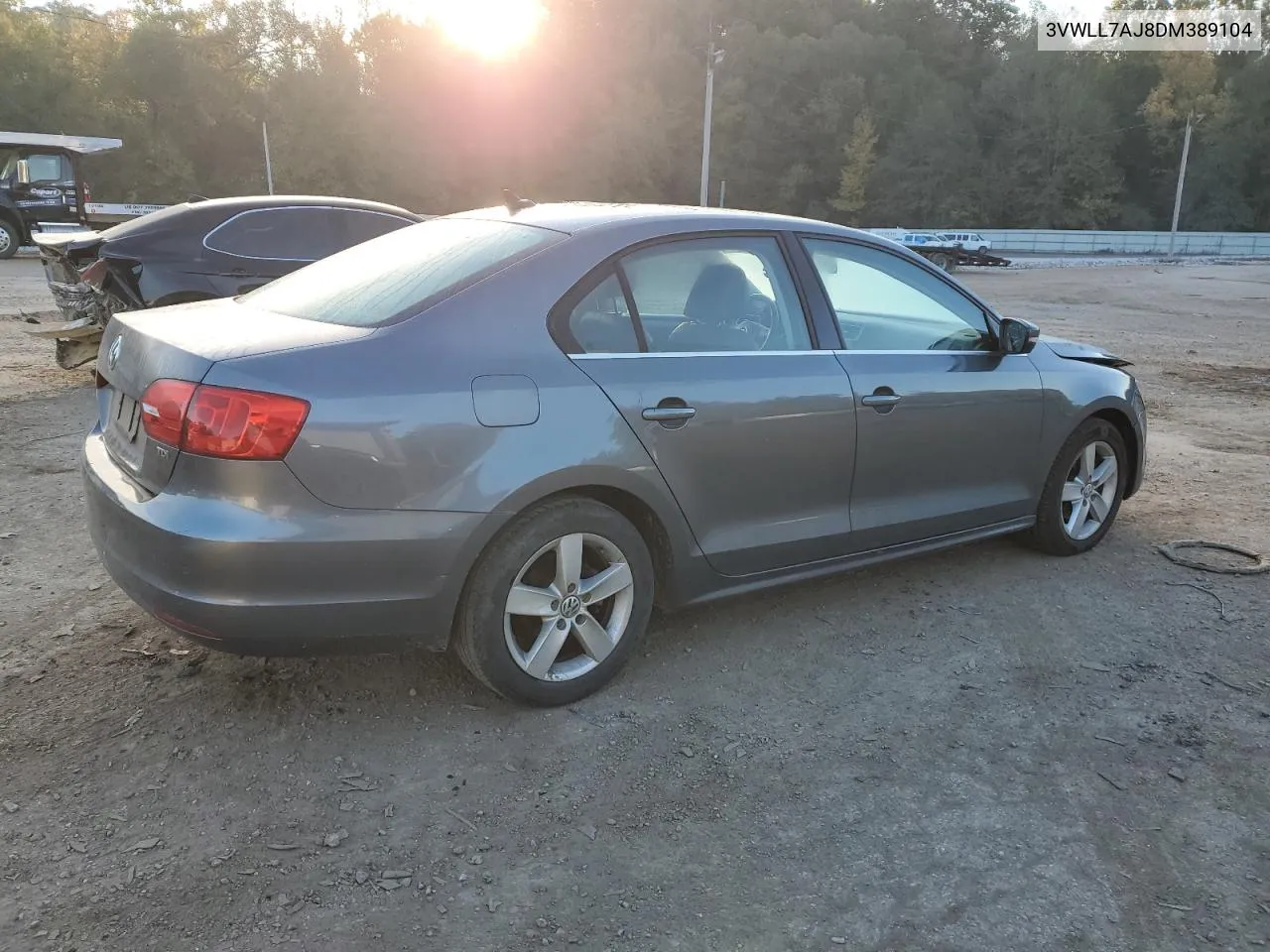 2013 Volkswagen Jetta Tdi VIN: 3VWLL7AJ8DM389104 Lot: 78231974