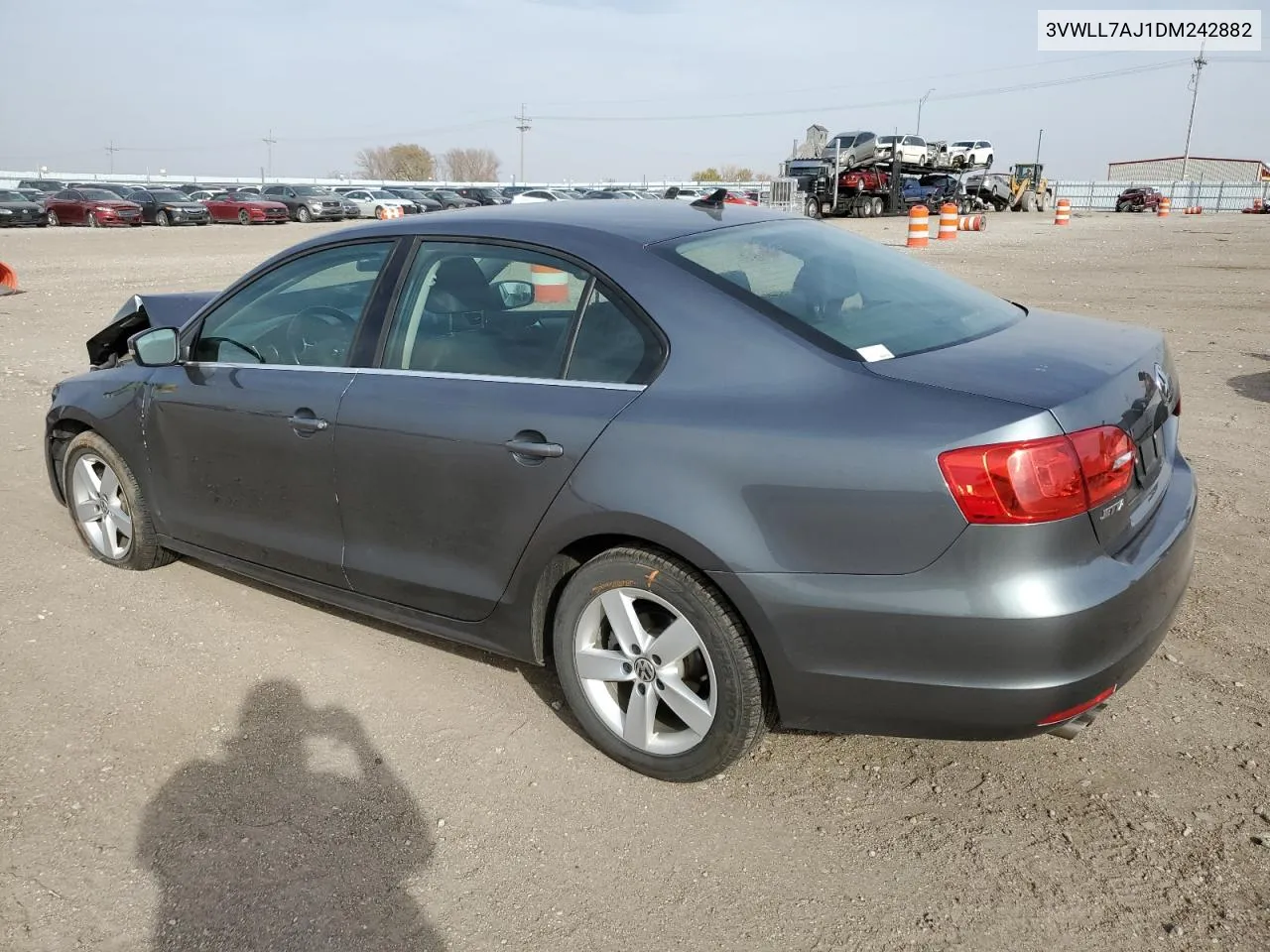 2013 Volkswagen Jetta Tdi VIN: 3VWLL7AJ1DM242882 Lot: 78308054