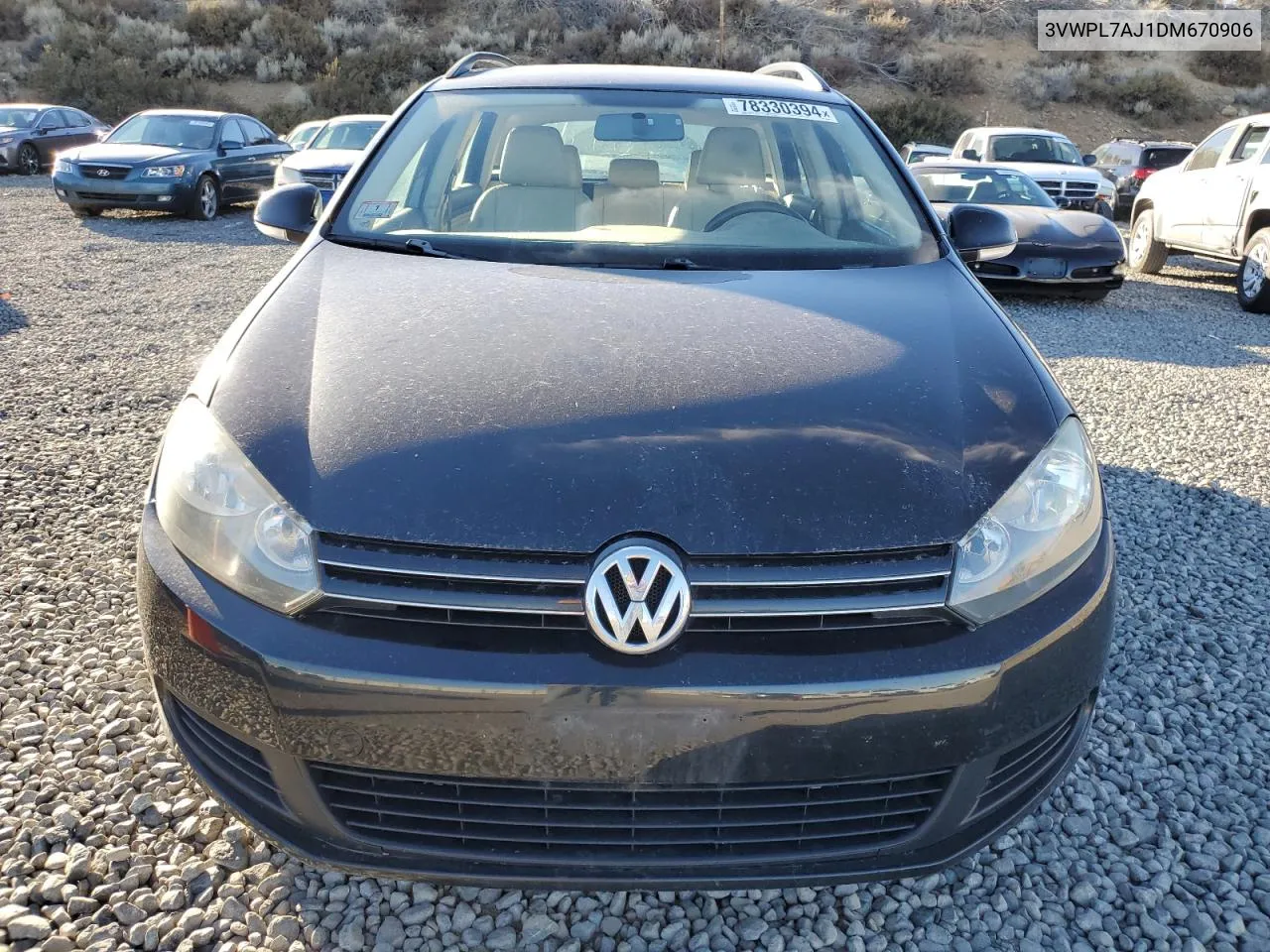 2013 Volkswagen Jetta Tdi VIN: 3VWPL7AJ1DM670906 Lot: 78330394