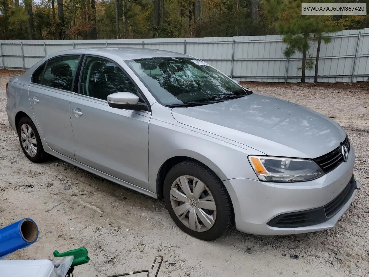 2013 Volkswagen Jetta Se VIN: 3VWDX7AJ6DM367420 Lot: 78417594