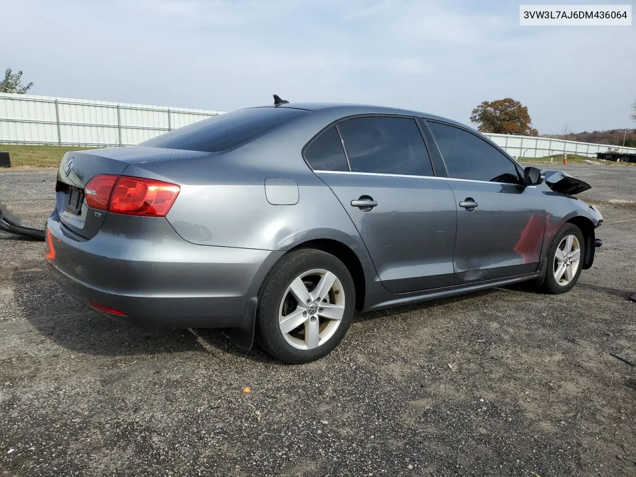 2013 Volkswagen Jetta Tdi VIN: 3VW3L7AJ6DM436064 Lot: 78537464