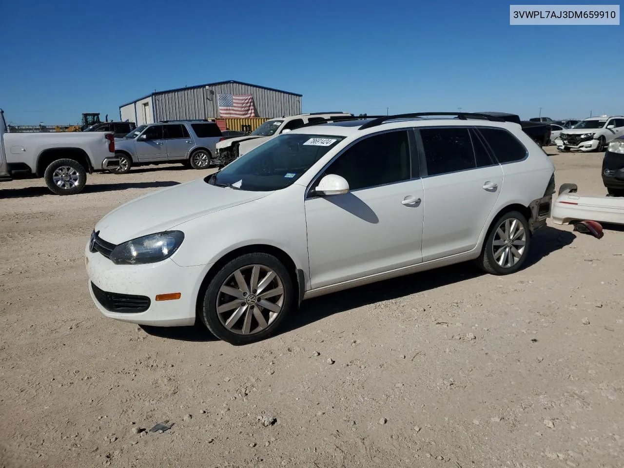 2013 Volkswagen Jetta Tdi VIN: 3VWPL7AJ3DM659910 Lot: 78691424