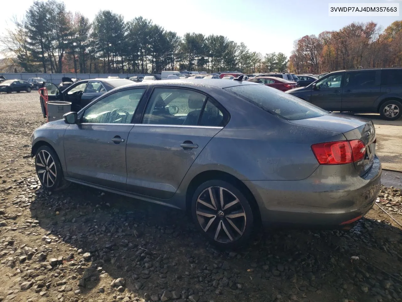 2013 Volkswagen Jetta Se VIN: 3VWDP7AJ4DM357663 Lot: 78929594