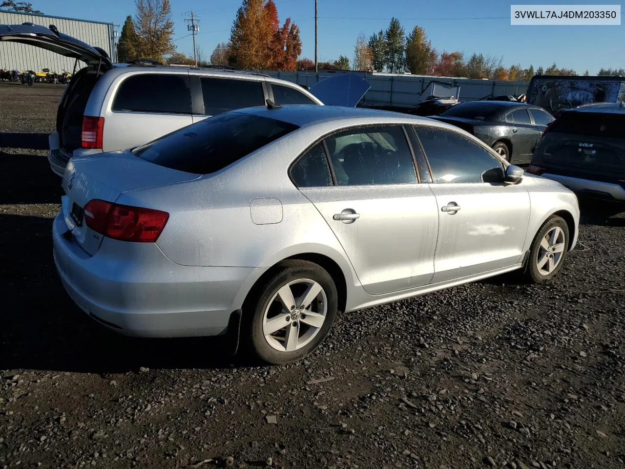 2013 Volkswagen Jetta Tdi VIN: 3VWLL7AJ4DM203350 Lot: 79965544