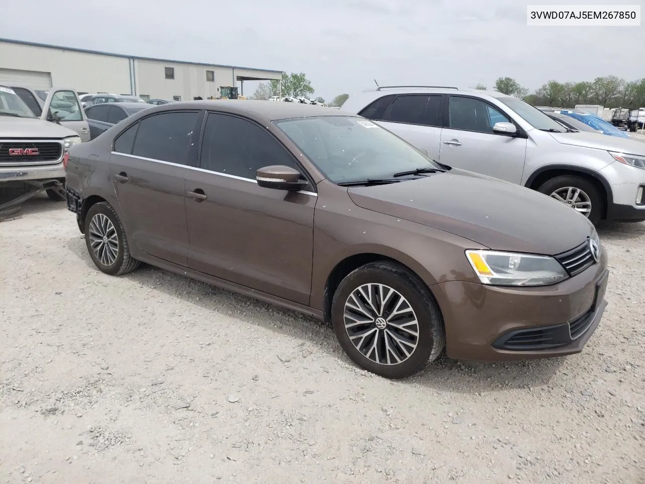 2014 Volkswagen Jetta Se VIN: 3VWD07AJ5EM267850 Lot: 50963384