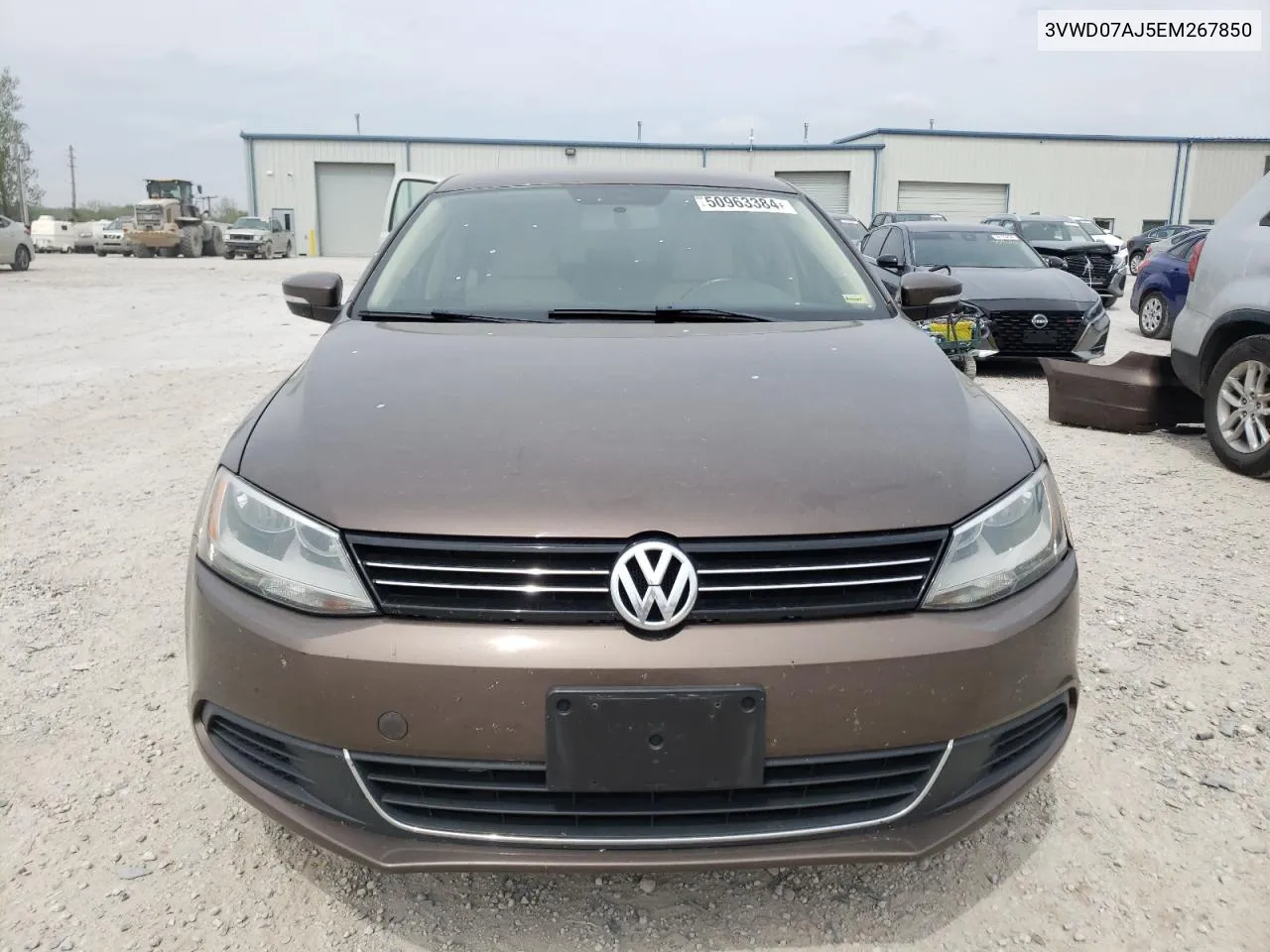 2014 Volkswagen Jetta Se VIN: 3VWD07AJ5EM267850 Lot: 50963384