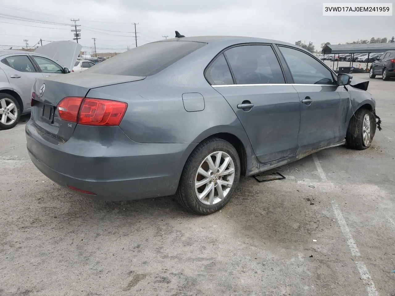 2014 Volkswagen Jetta Se VIN: 3VWD17AJ0EM241959 Lot: 53533394