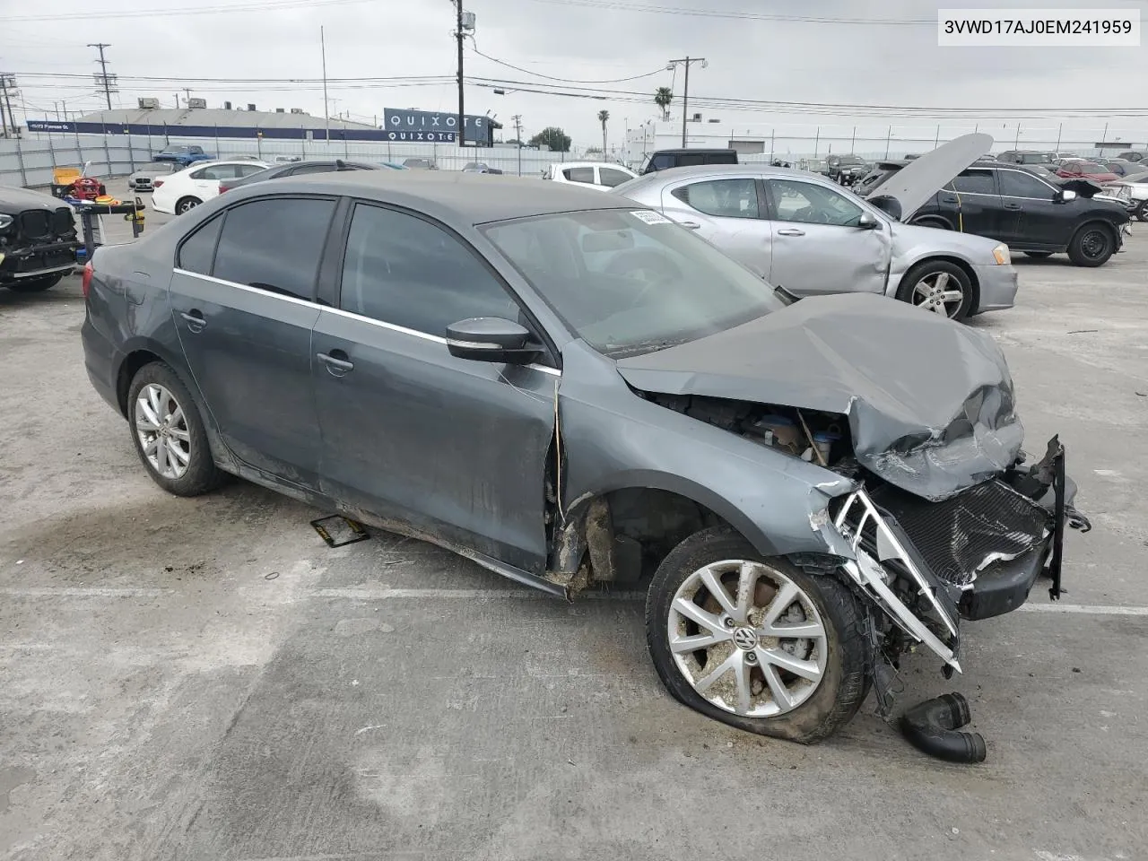 2014 Volkswagen Jetta Se VIN: 3VWD17AJ0EM241959 Lot: 53533394