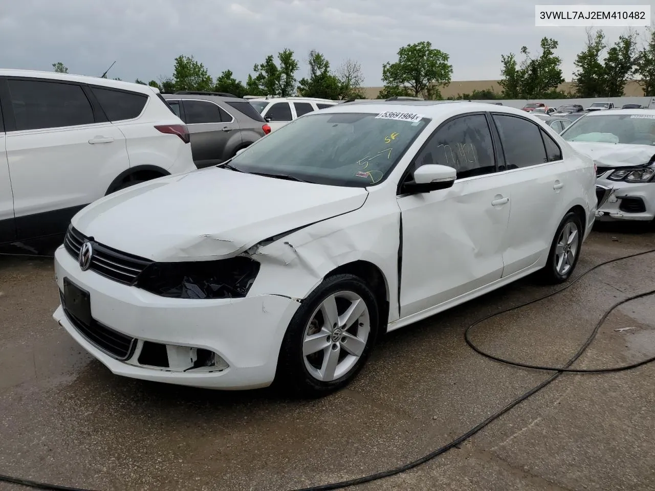 3VWLL7AJ2EM410482 2014 Volkswagen Jetta Tdi