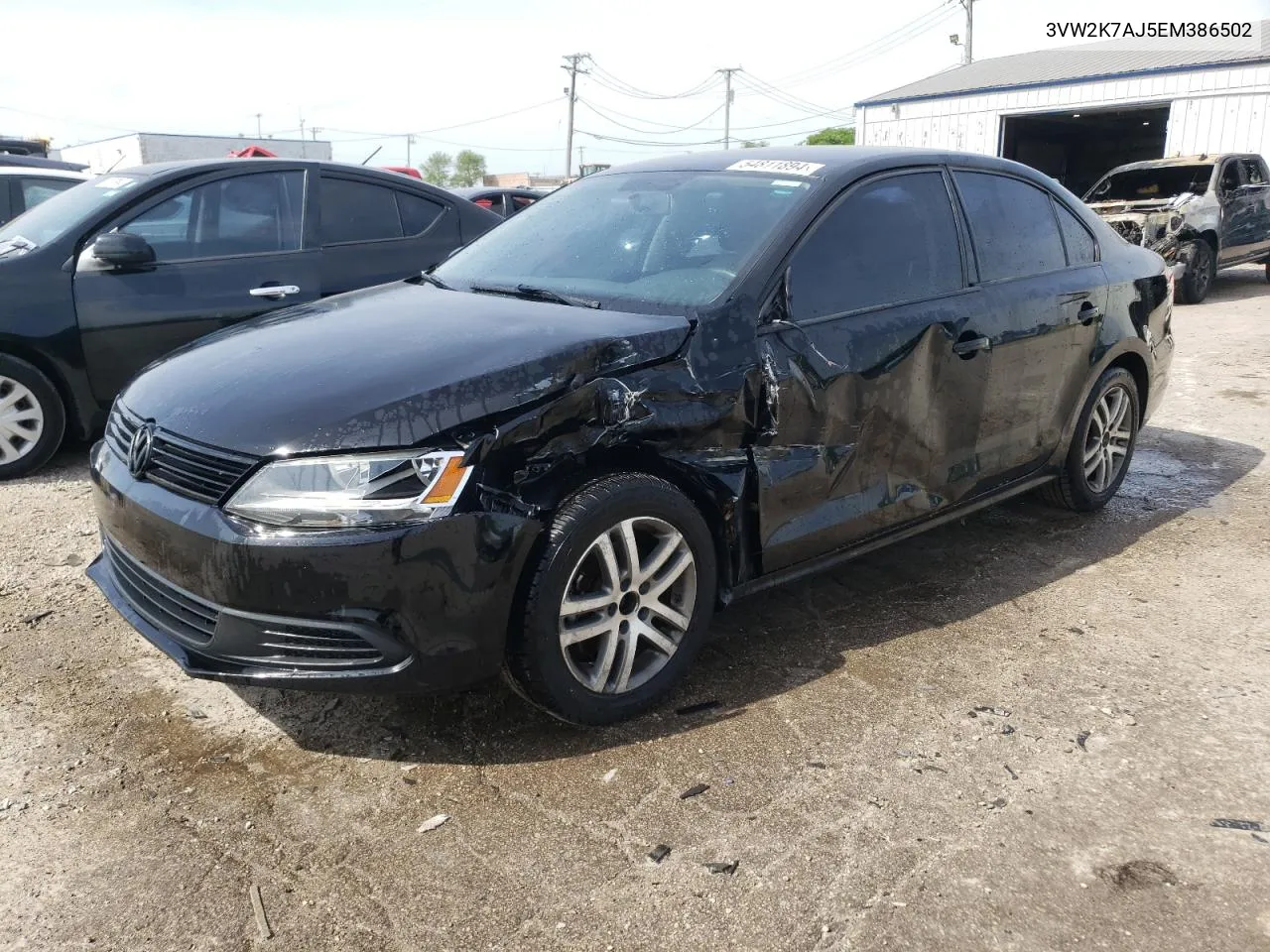 3VW2K7AJ5EM386502 2014 Volkswagen Jetta Base