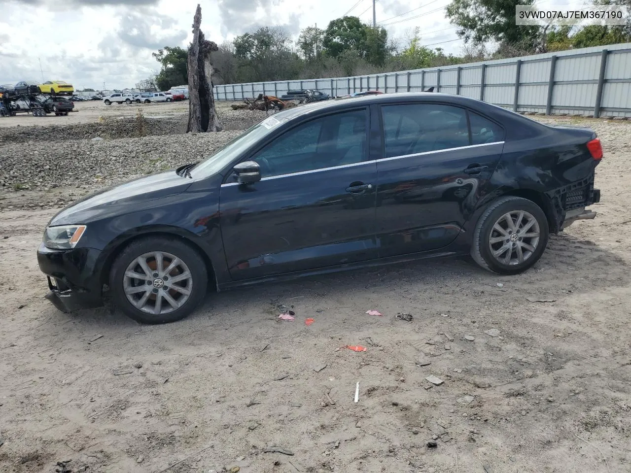 3VWD07AJ7EM367190 2014 Volkswagen Jetta Se