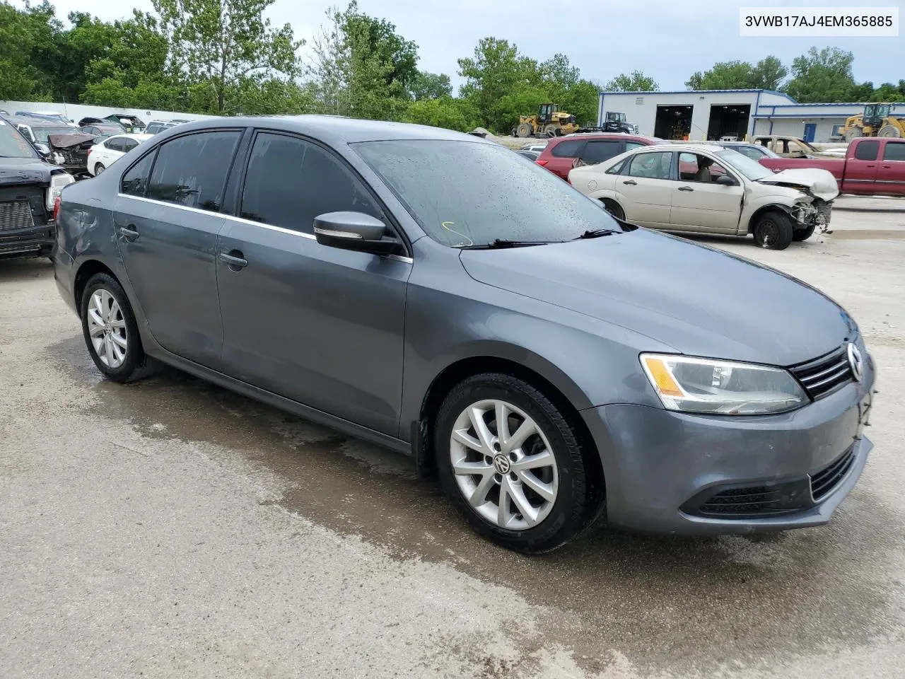 2014 Volkswagen Jetta Se VIN: 3VWB17AJ4EM365885 Lot: 59228274