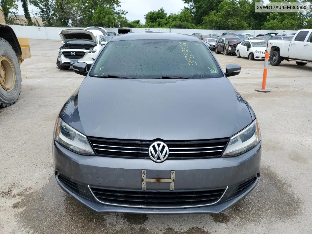 2014 Volkswagen Jetta Se VIN: 3VWB17AJ4EM365885 Lot: 59228274