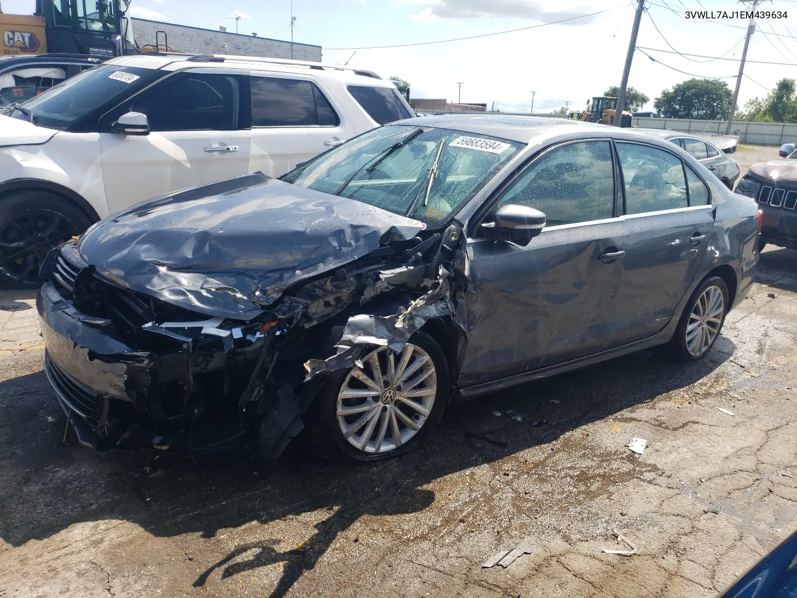 3VWLL7AJ1EM439634 2014 Volkswagen Jetta Tdi