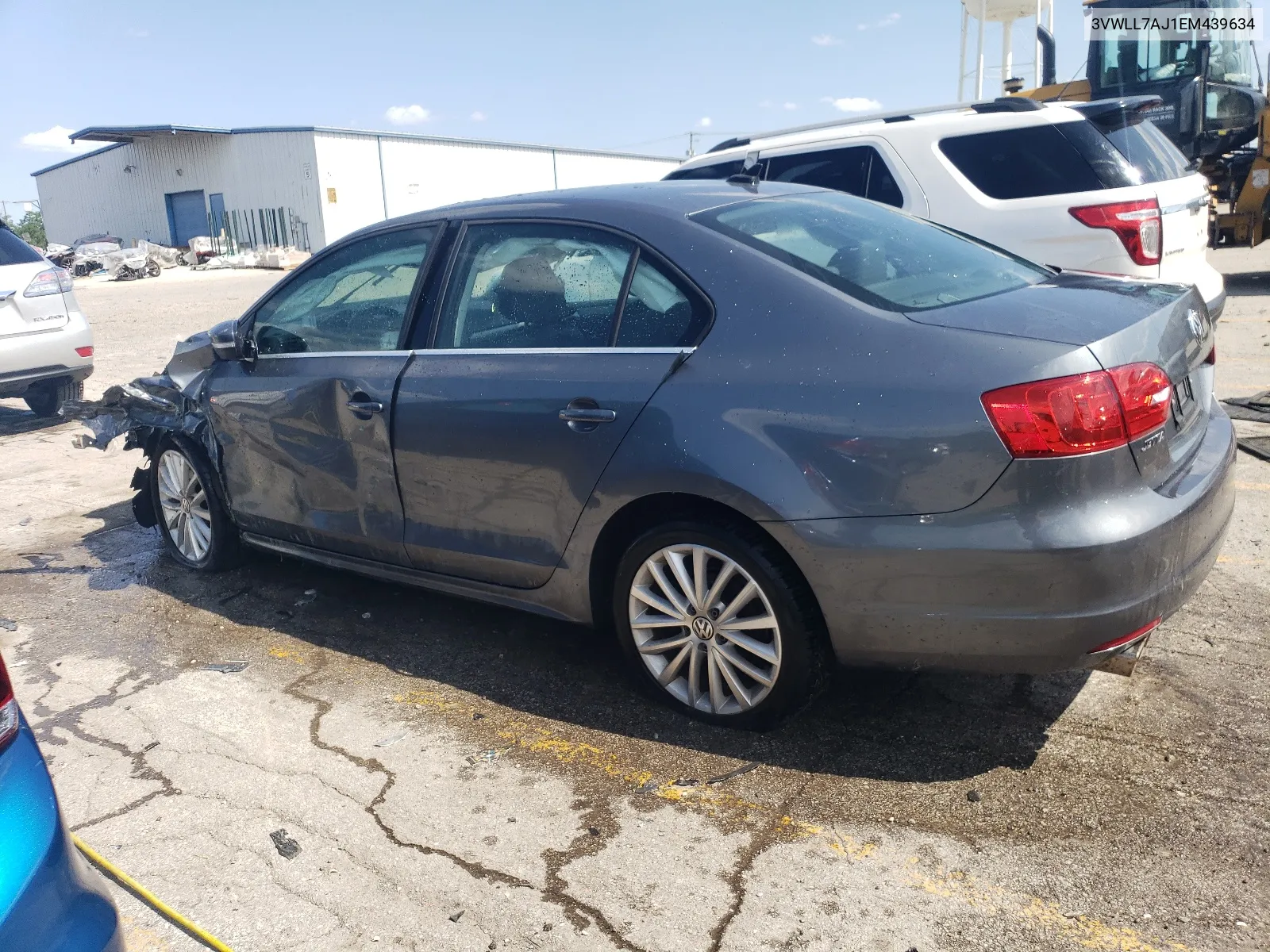 2014 Volkswagen Jetta Tdi VIN: 3VWLL7AJ1EM439634 Lot: 59683594