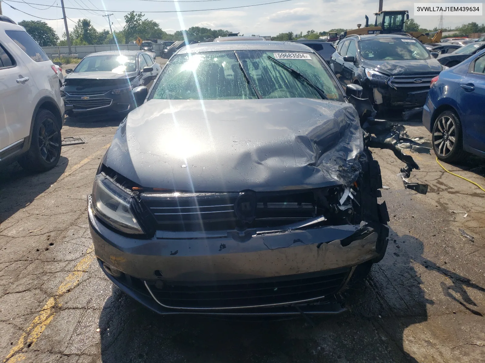 3VWLL7AJ1EM439634 2014 Volkswagen Jetta Tdi