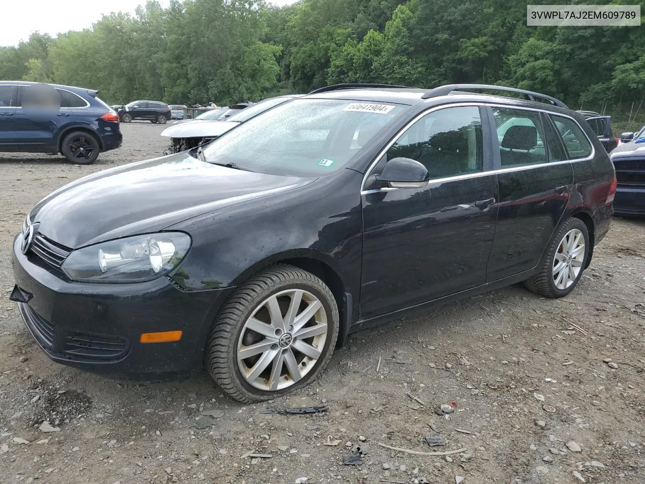 2014 Volkswagen Jetta Tdi VIN: 3VWPL7AJ2EM609789 Lot: 60641904