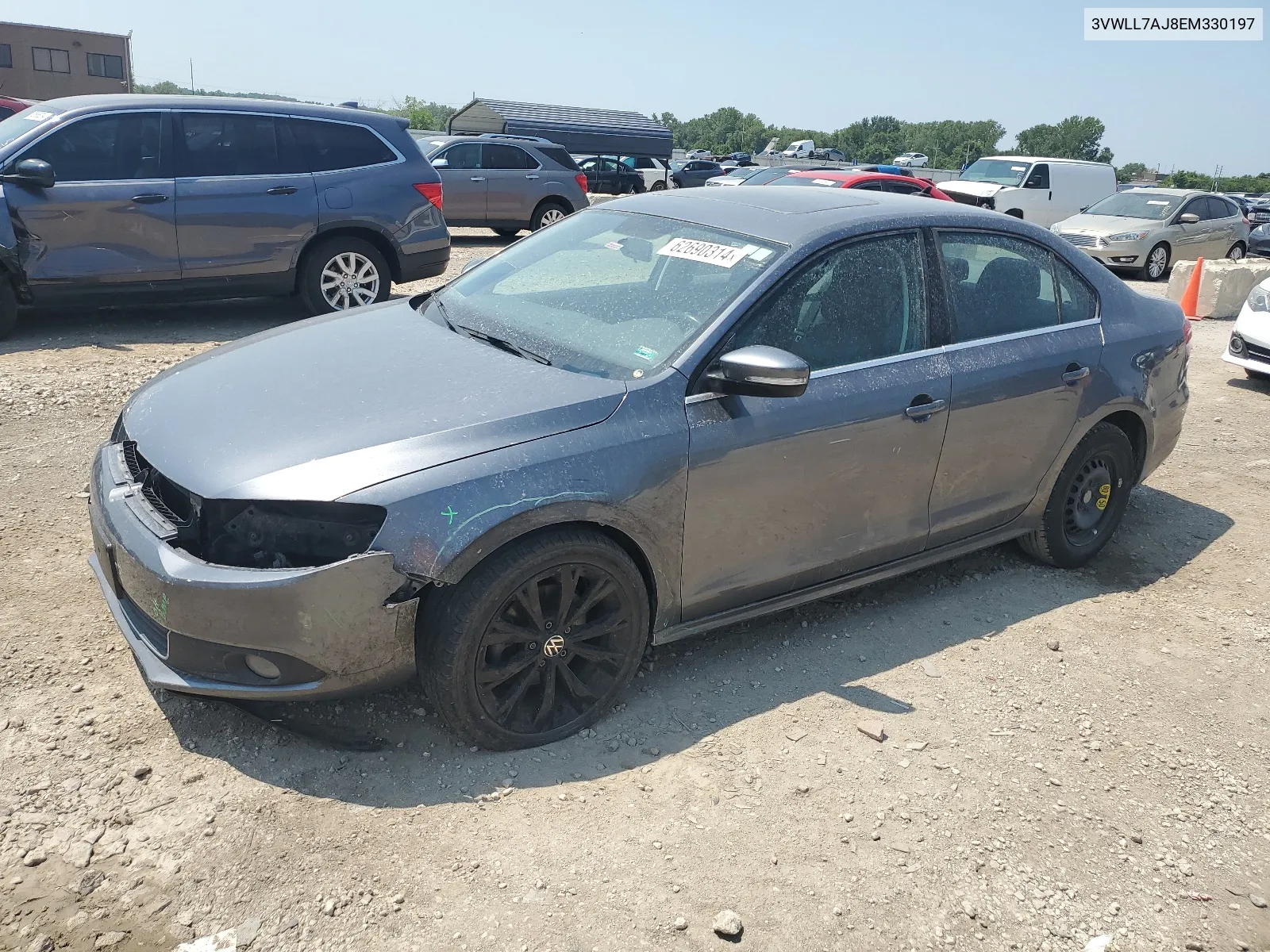 3VWLL7AJ8EM330197 2014 Volkswagen Jetta Tdi