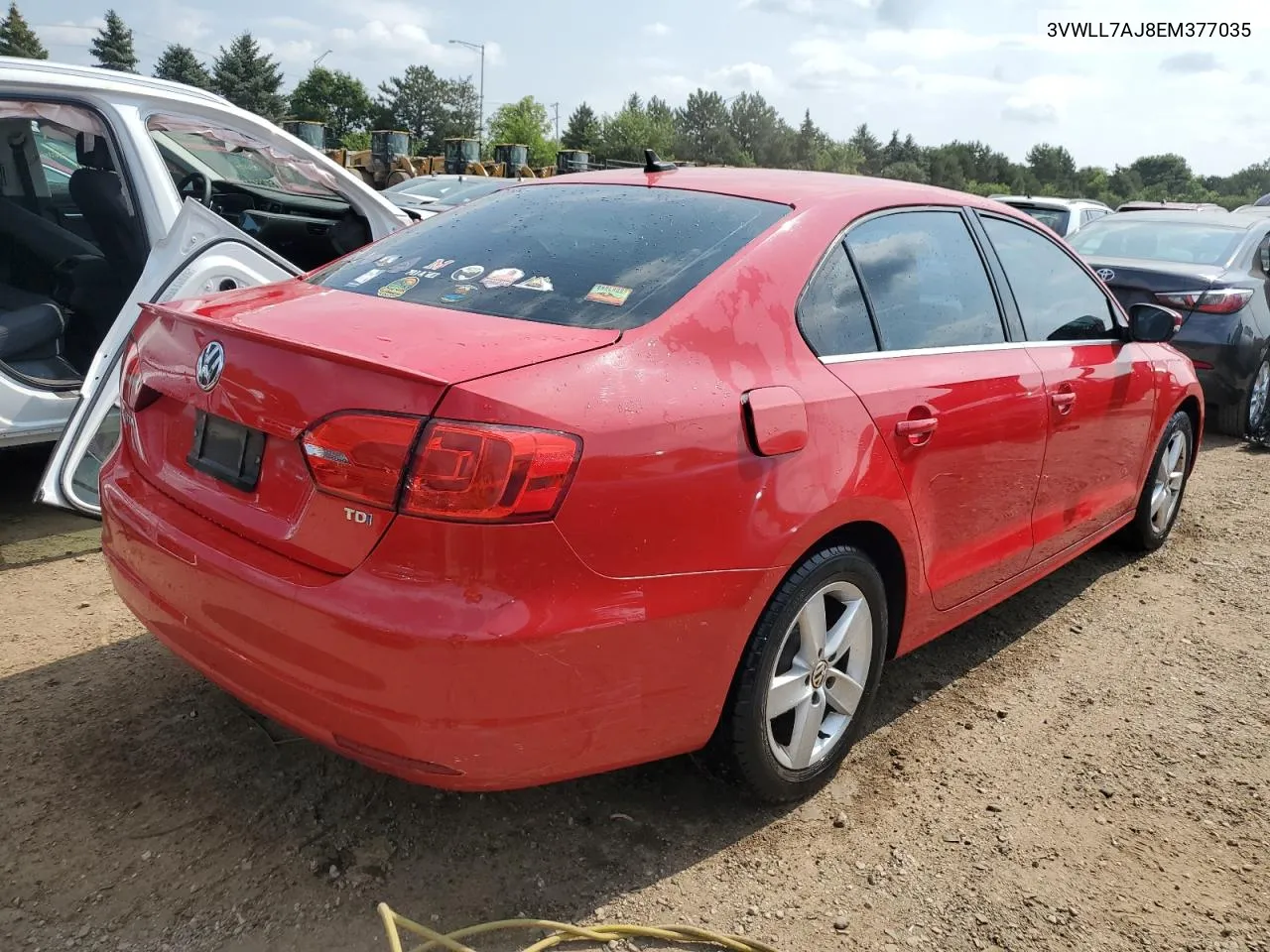 3VWLL7AJ8EM377035 2014 Volkswagen Jetta Tdi