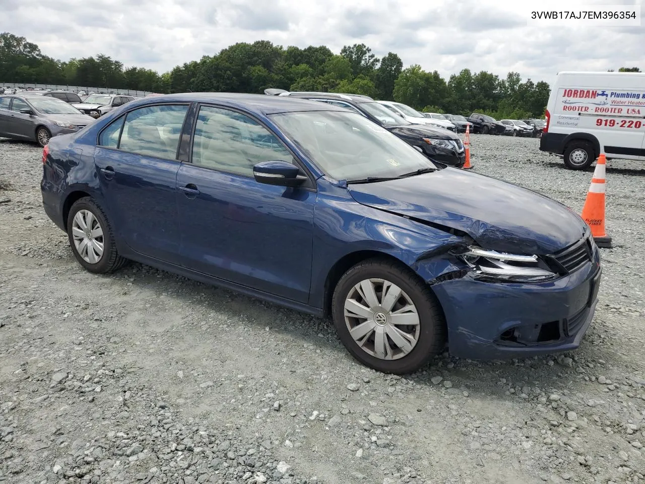 3VWB17AJ7EM396354 2014 Volkswagen Jetta Se