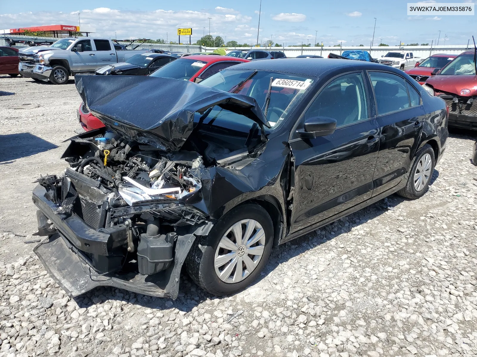 3VW2K7AJ0EM335876 2014 Volkswagen Jetta Base