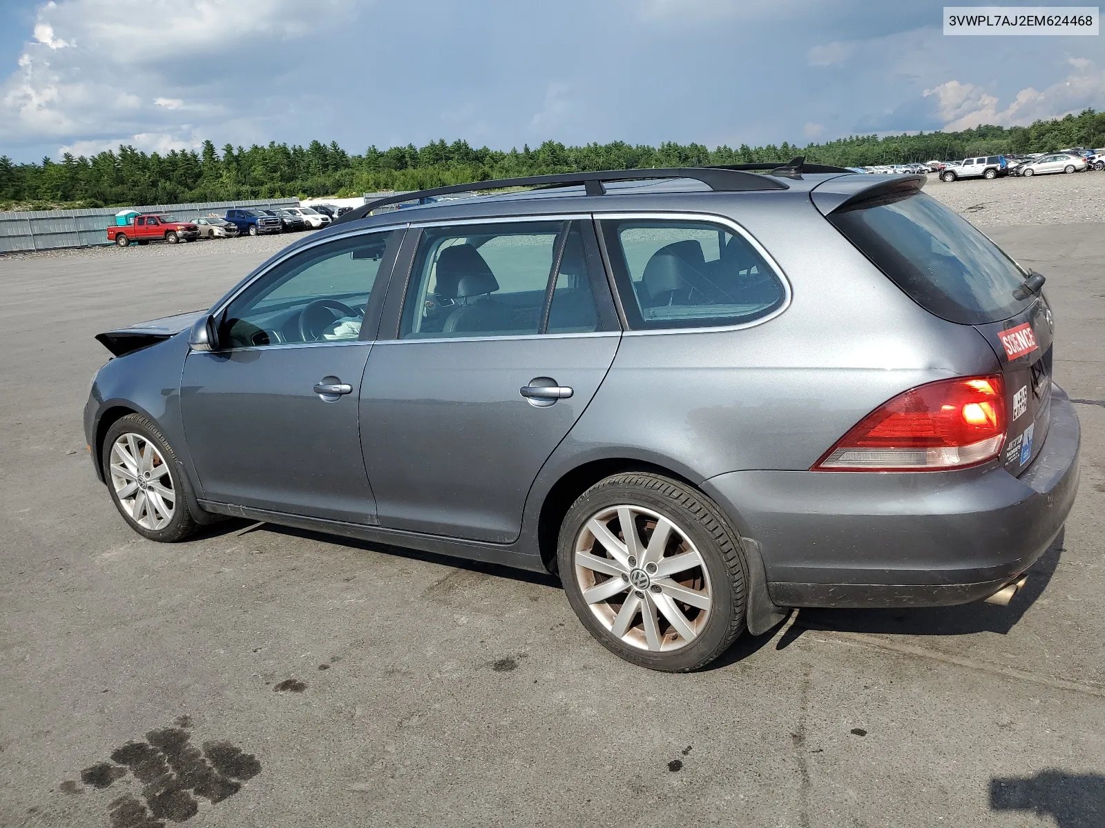 3VWPL7AJ2EM624468 2014 Volkswagen Jetta Tdi