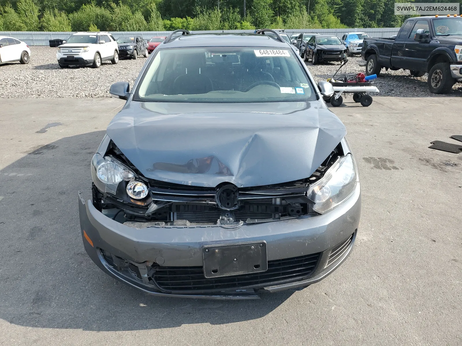 3VWPL7AJ2EM624468 2014 Volkswagen Jetta Tdi