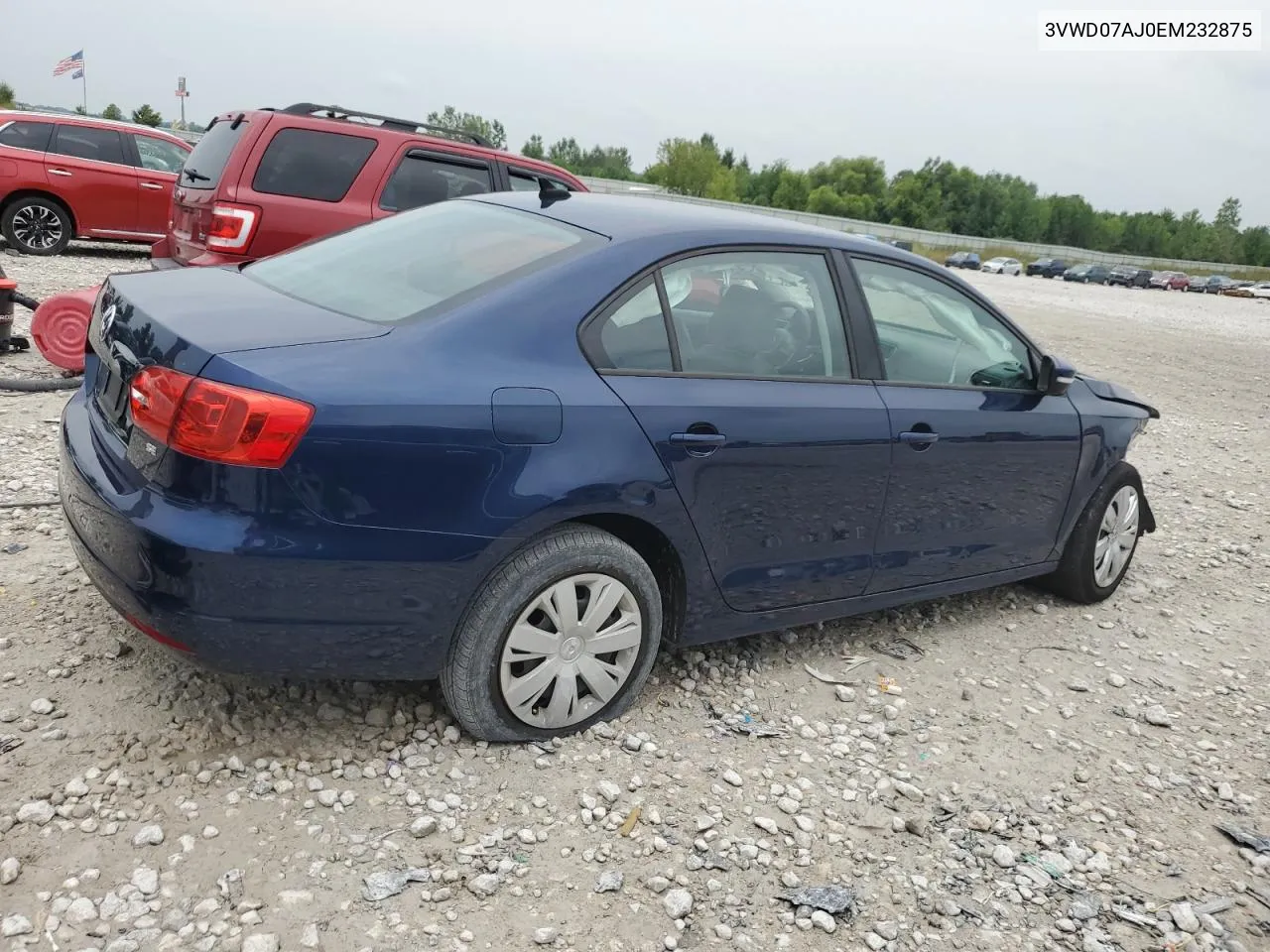 2014 Volkswagen Jetta Se VIN: 3VWD07AJ0EM232875 Lot: 64900394