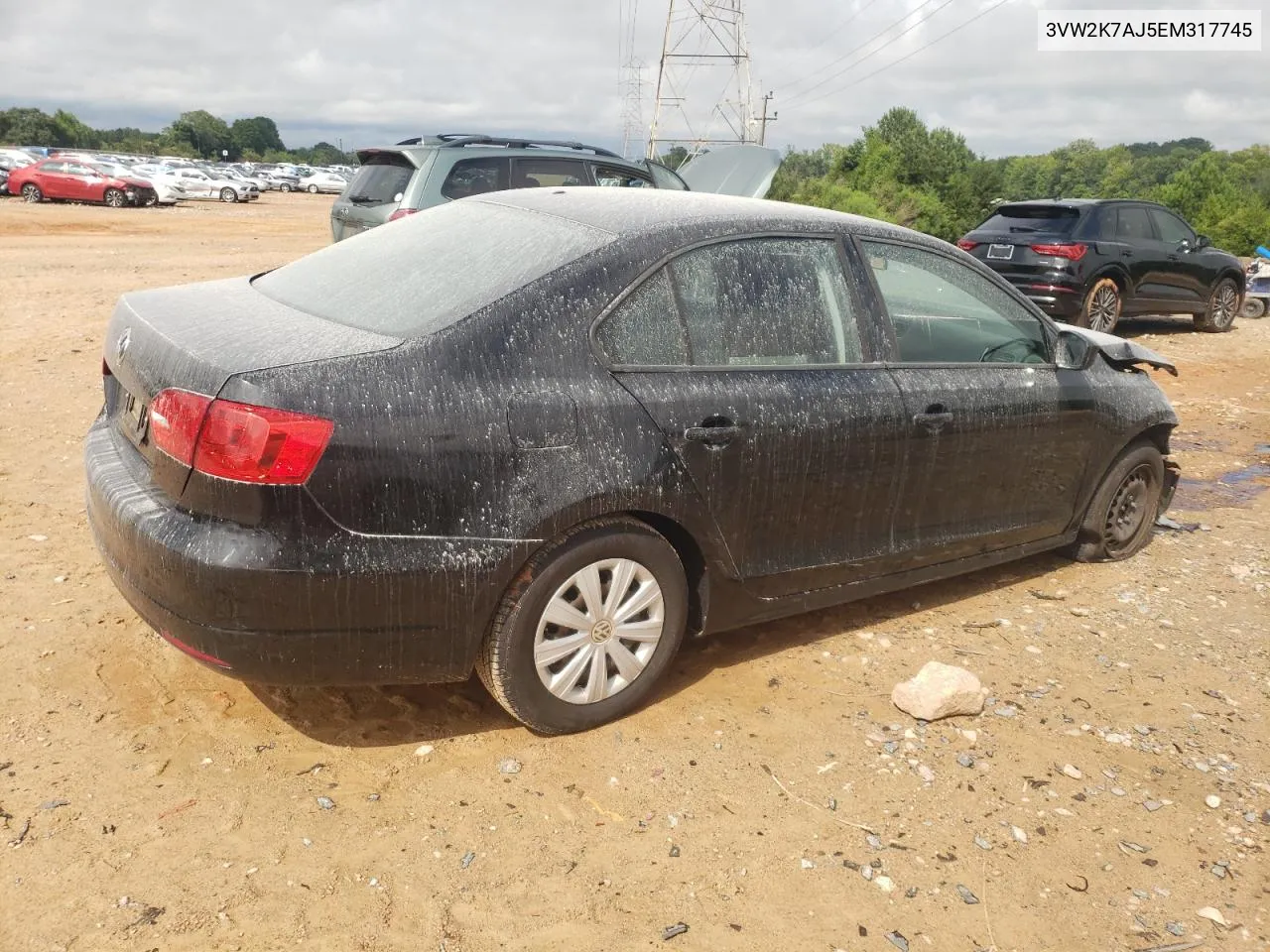 3VW2K7AJ5EM317745 2014 Volkswagen Jetta Base