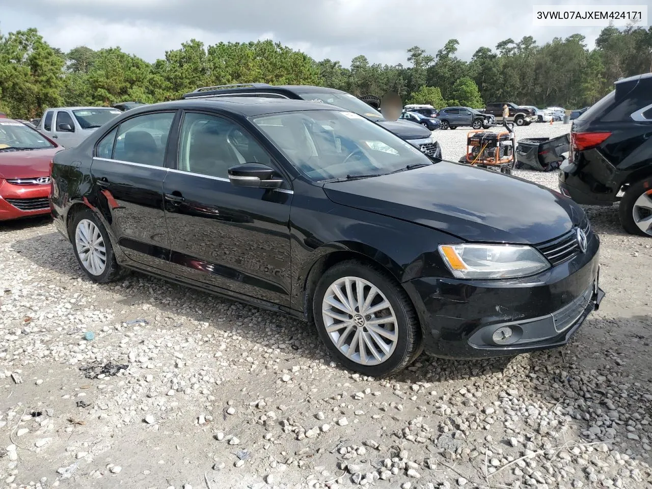 3VWL07AJXEM424171 2014 Volkswagen Jetta Sel