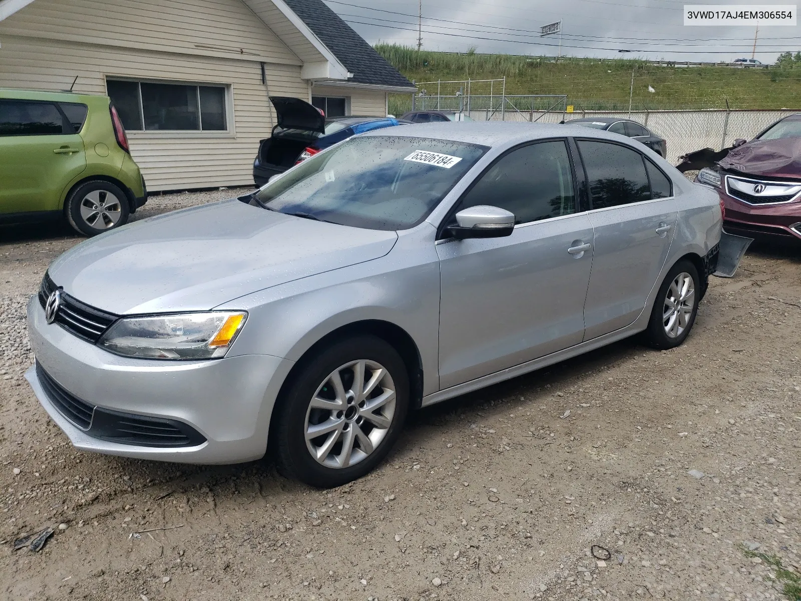 2014 Volkswagen Jetta Se VIN: 3VWD17AJ4EM306554 Lot: 65506184