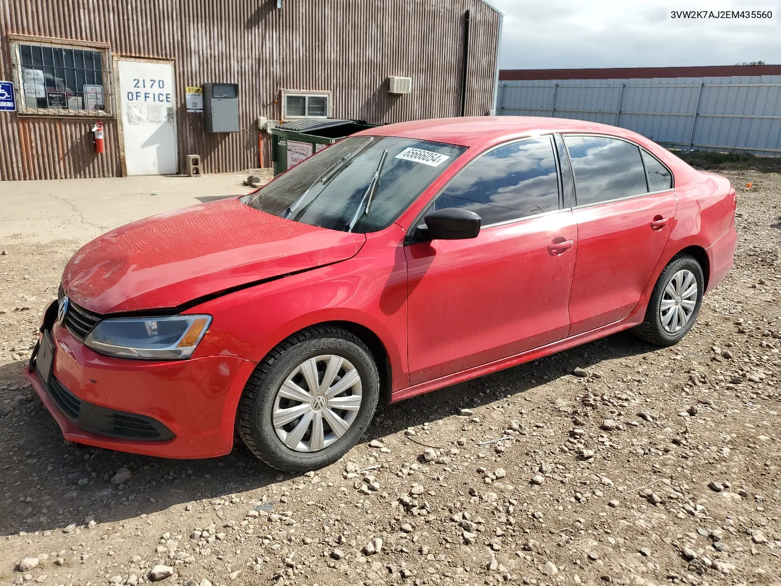 3VW2K7AJ2EM435560 2014 Volkswagen Jetta Base