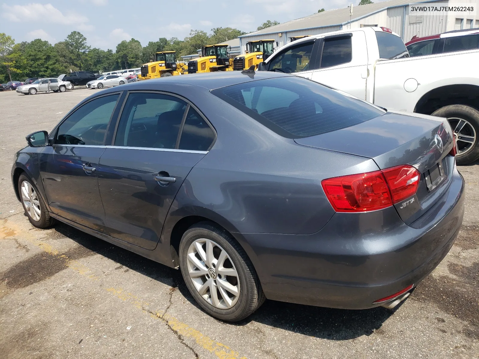 2014 Volkswagen Jetta Se VIN: 3VWD17AJ7EM262243 Lot: 66742134