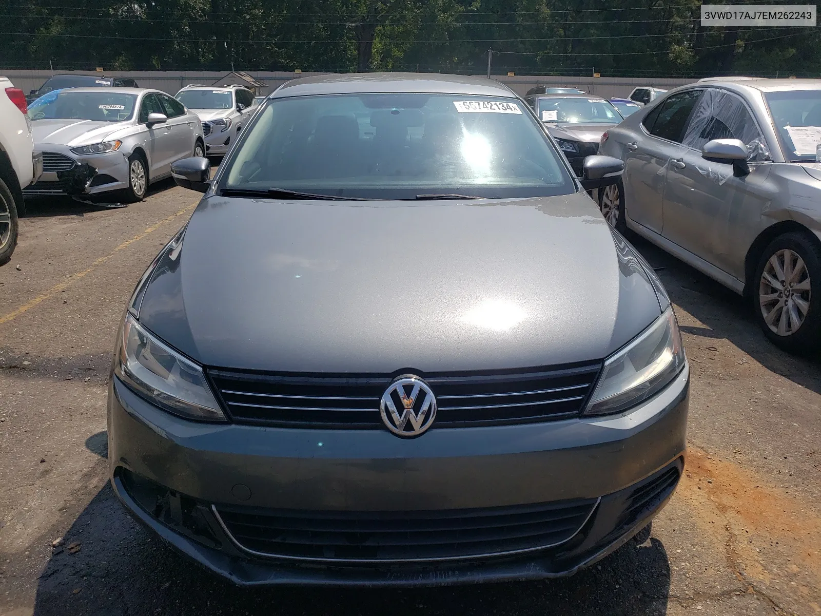 3VWD17AJ7EM262243 2014 Volkswagen Jetta Se