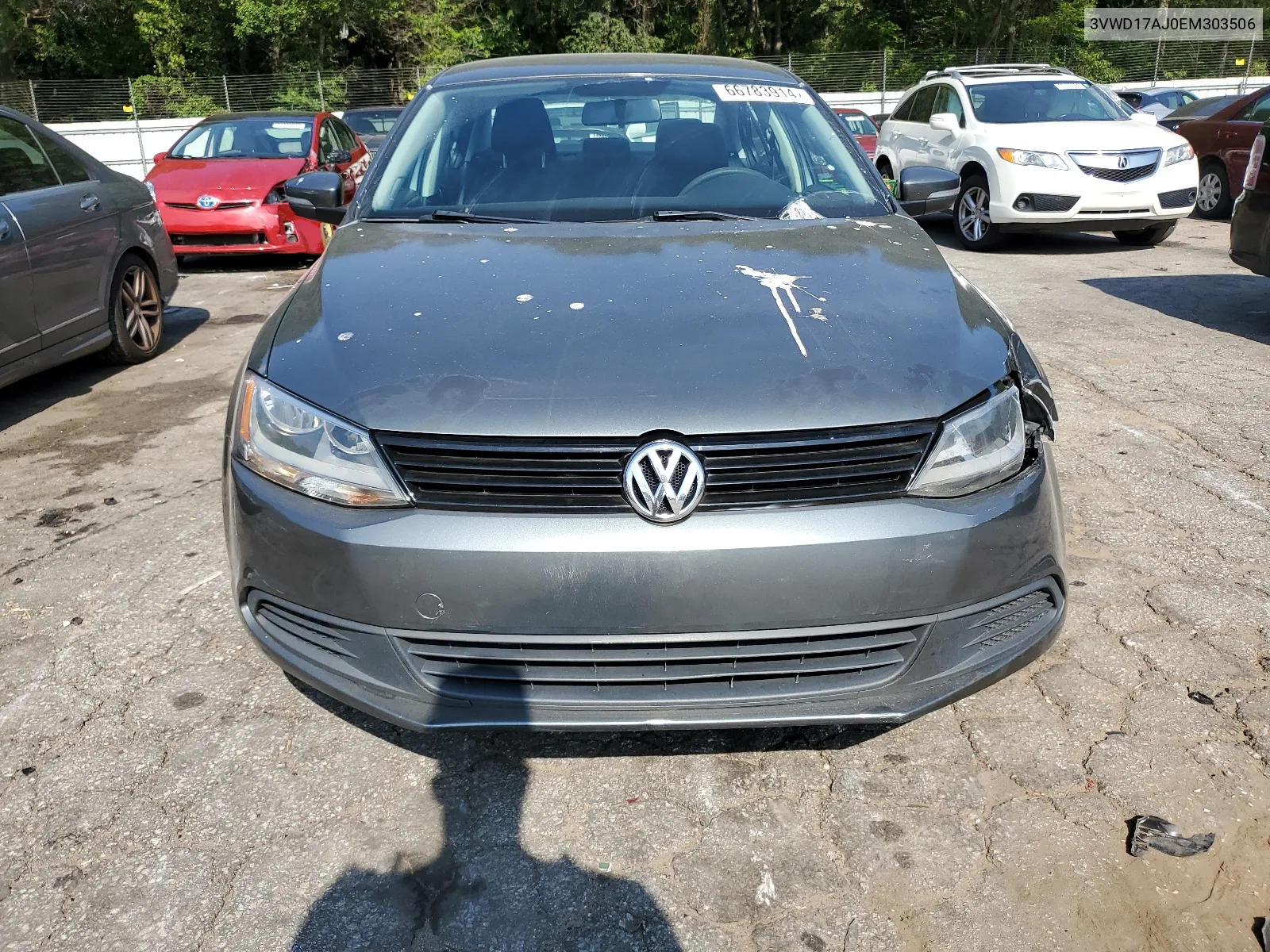 3VWD17AJ0EM303506 2014 Volkswagen Jetta Se