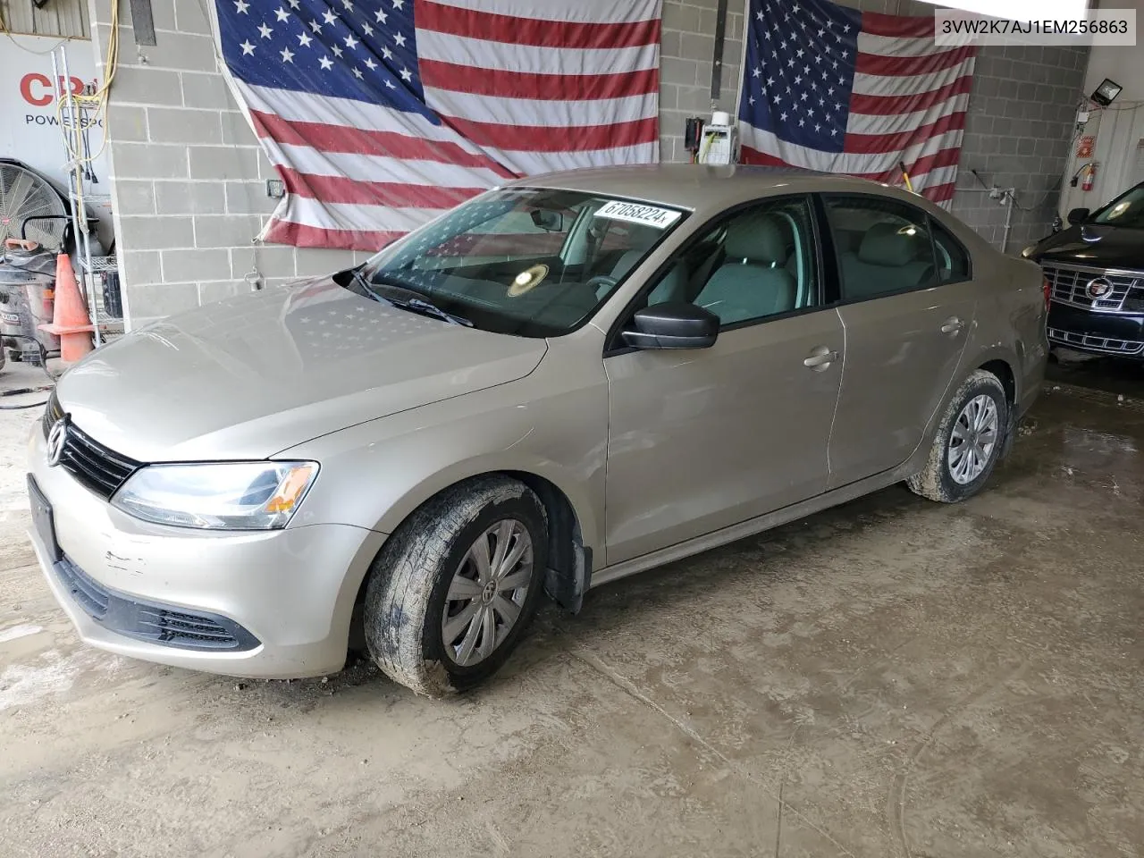 3VW2K7AJ1EM256863 2014 Volkswagen Jetta Base