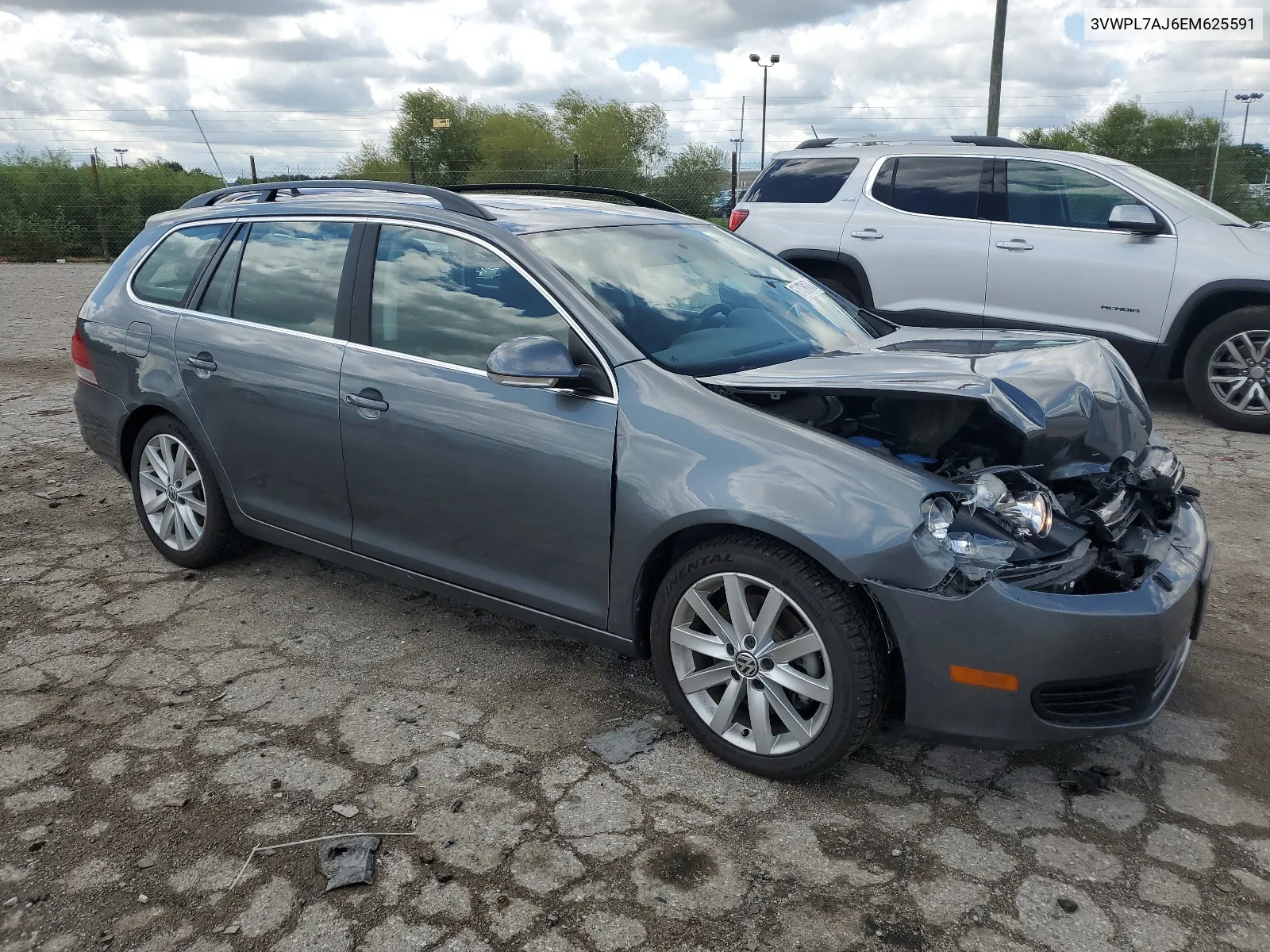 2014 Volkswagen Jetta Tdi VIN: 3VWPL7AJ6EM625591 Lot: 67476174