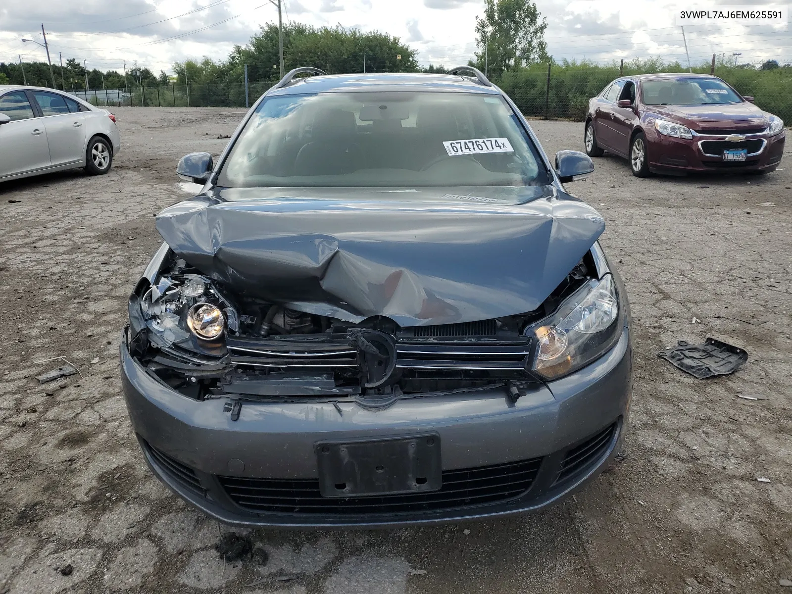 3VWPL7AJ6EM625591 2014 Volkswagen Jetta Tdi