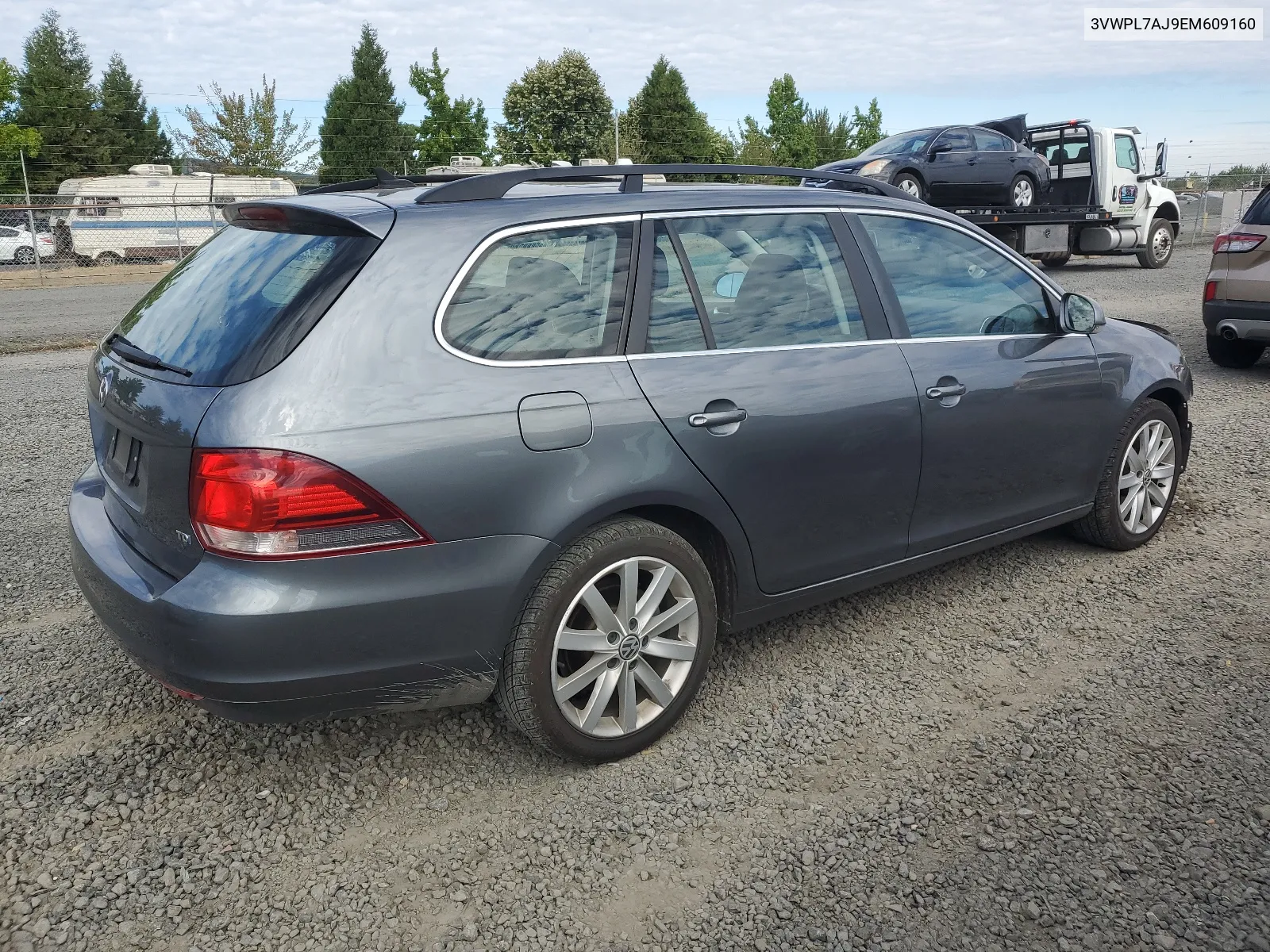 2014 Volkswagen Jetta Tdi VIN: 3VWPL7AJ9EM609160 Lot: 67709694