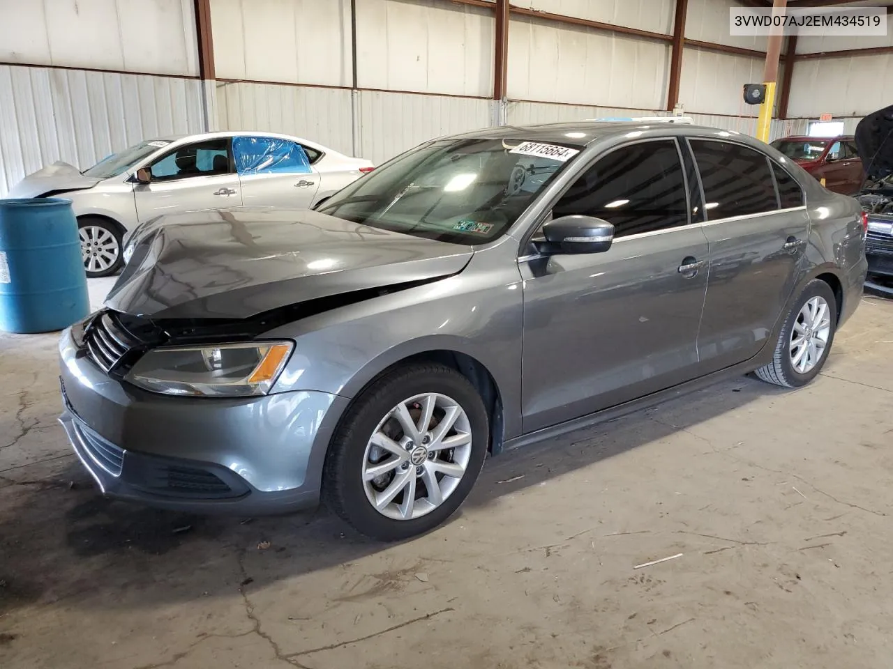 2014 Volkswagen Jetta Se VIN: 3VWD07AJ2EM434519 Lot: 68115664