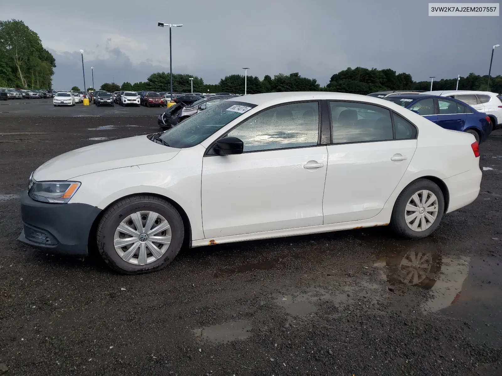 3VW2K7AJ2EM207557 2014 Volkswagen Jetta Base