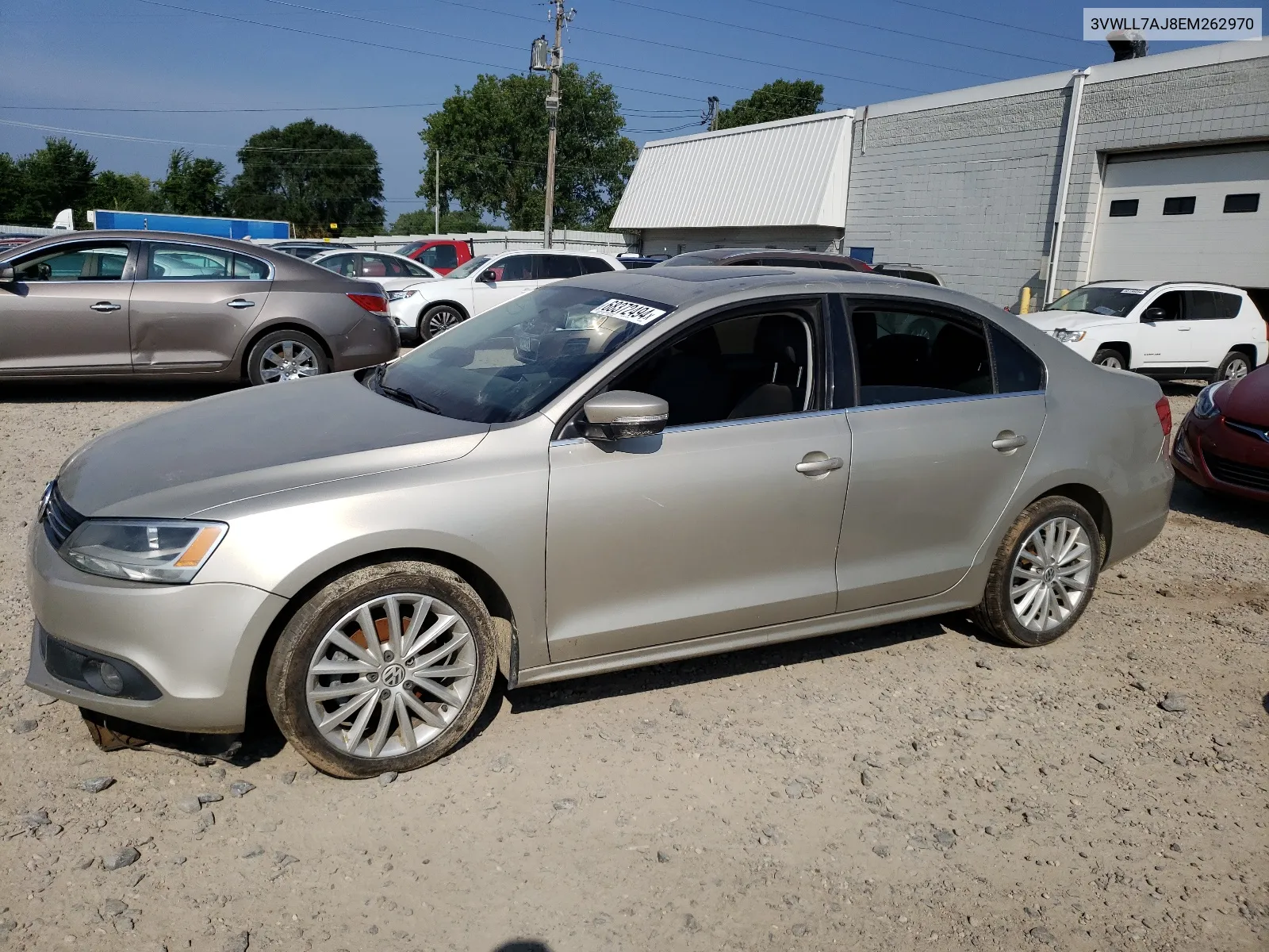 2014 Volkswagen Jetta Tdi VIN: 3VWLL7AJ8EM262970 Lot: 68372494